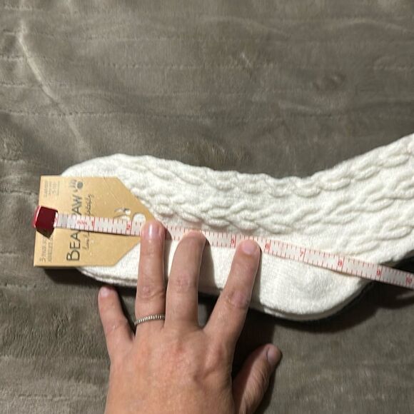 Bearpaw Gray White Tan White US W 5-10 Super Soft 3-Pack Anklet Cable Boot Socks - Picture 9 of 11